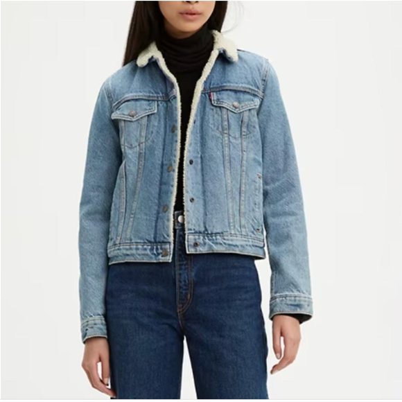 Levi's Original Sherpa Trucker Jacket - Picture 2 of 4